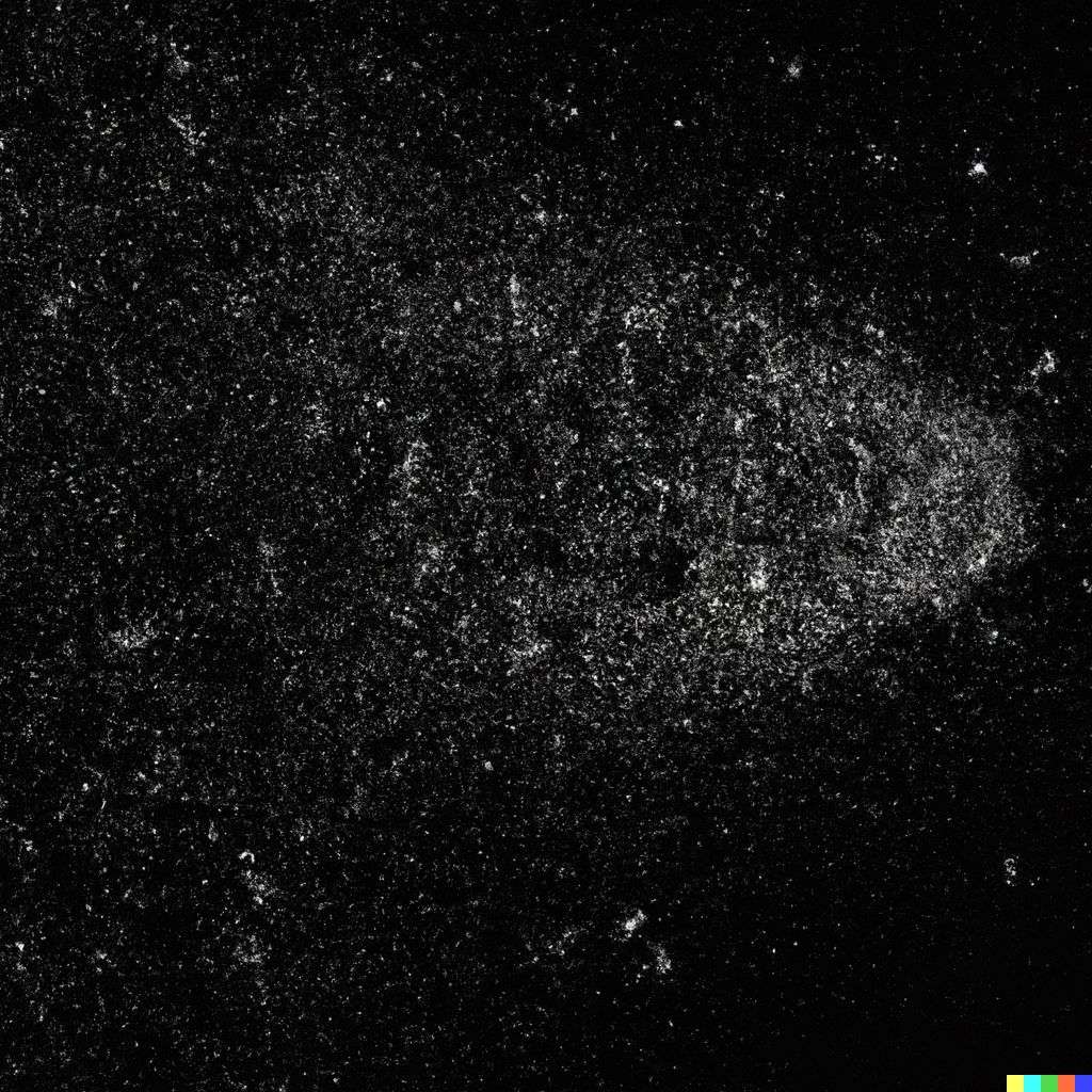 the discovery of gravity, particle simulation, Octane render